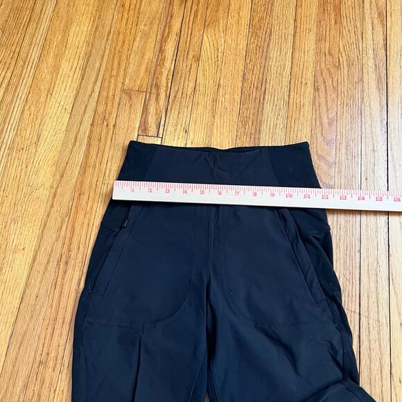 Athleta Pants Womens 2 Petite Highline Hybrid Ankle Tight Black 591441 - Picture 8 of 10